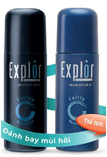 Explor Deodorant Roll On Lăn Khử Mùi Nam